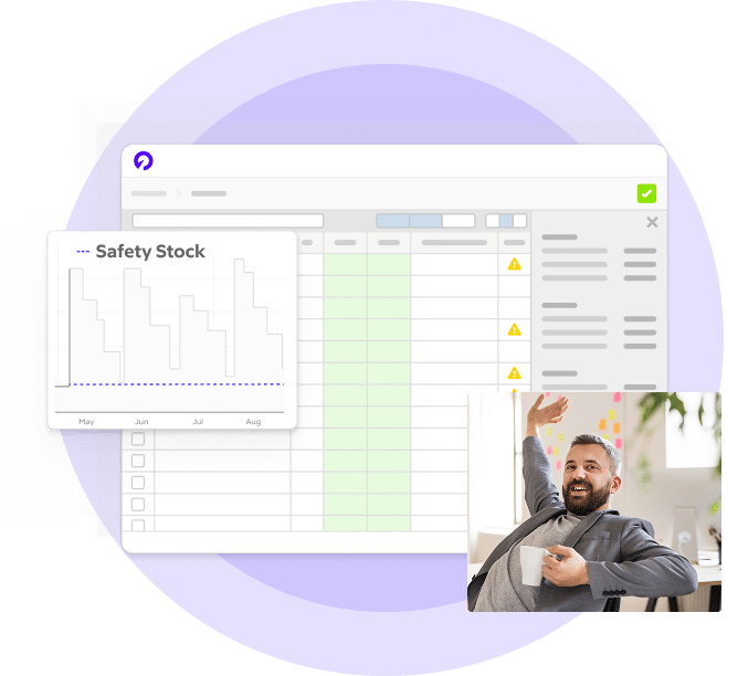 Safety Stock Policies to ensure accurate inventory on hand.