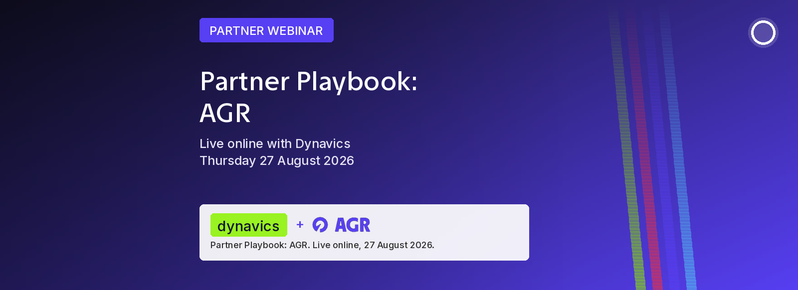 AGR Joins Dynavics' Partner Playbook Webinar Series